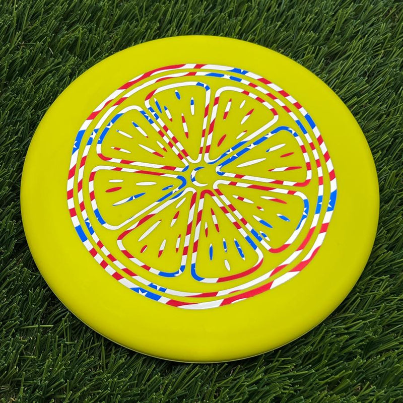Dynamic Discs Classic Blend Judge with Zesty Lemon Scented Cross Section Stamp- 174.37 Yellow