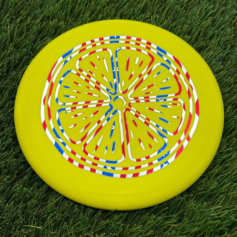 Dynamic Discs Classic Blend Judge with Zesty Lemon Scented Cross Section Stamp- 174.31 Yellow