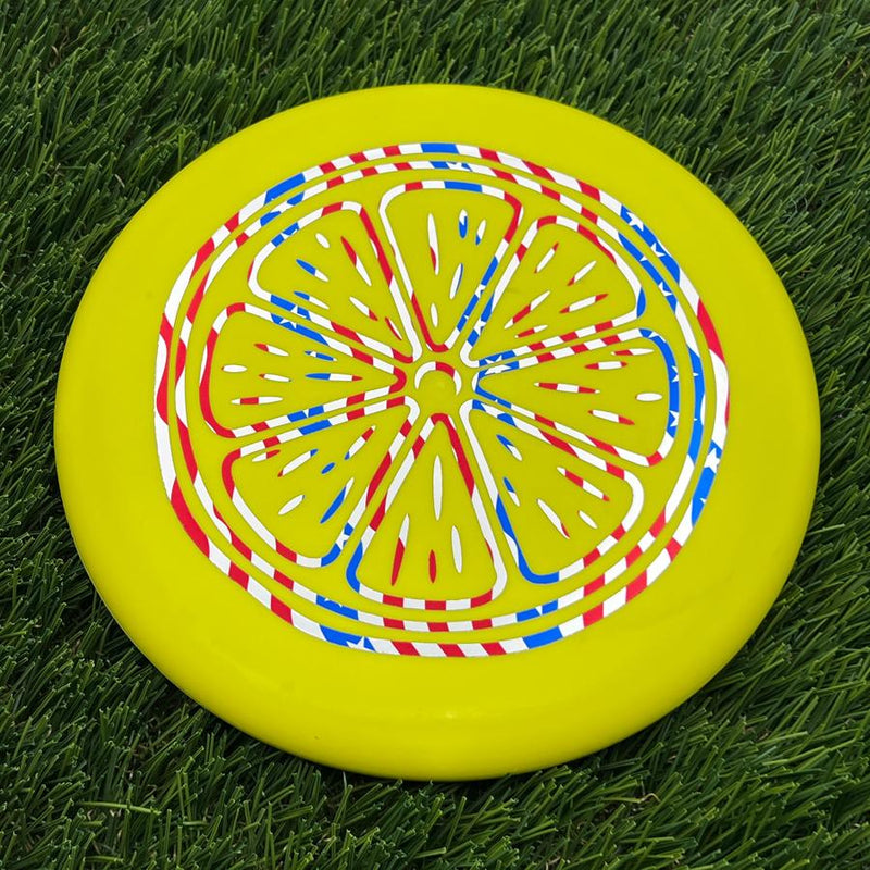 Dynamic Discs Classic Blend Judge with Zesty Lemon Scented Cross Section Stamp- 174.23 Yellow