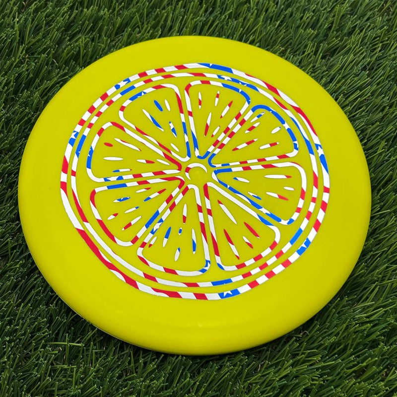 Dynamic Discs Classic Blend Judge with Zesty Lemon Scented Cross Section Stamp- 174.33 Yellow