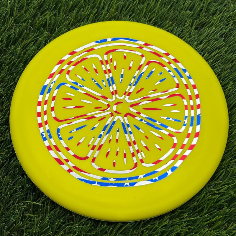 Dynamic Discs Classic Blend Judge with Zesty Lemon Scented Cross Section Stamp- 174.28 Yellow