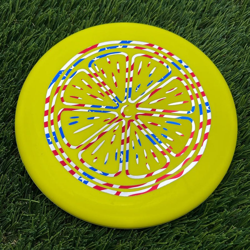 Dynamic Discs Classic Blend Judge with Zesty Lemon Scented Cross Section Stamp- 174.39 Yellow