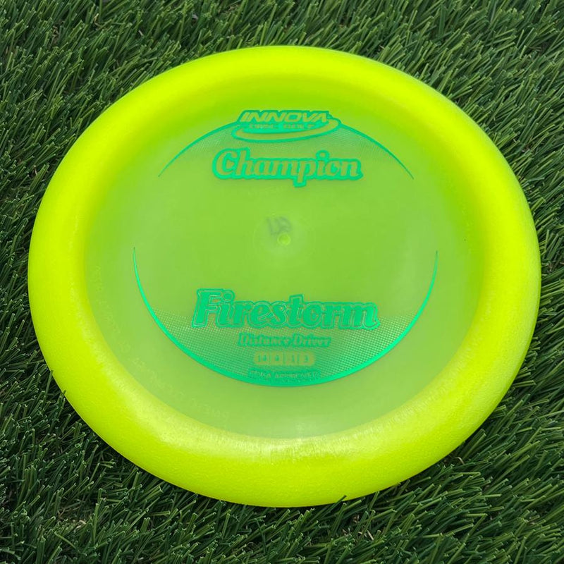 Innova Champion Firestorm with Circle Fade Stock Stamp- 172.62 Yellow
