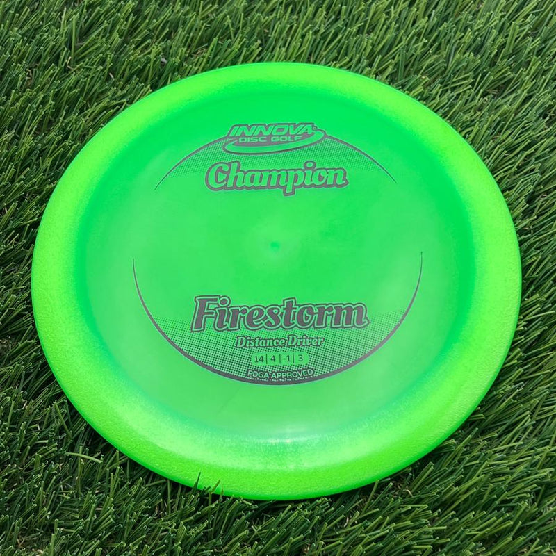 Innova Champion Firestorm with Circle Fade Stock Stamp- 171.95 Green