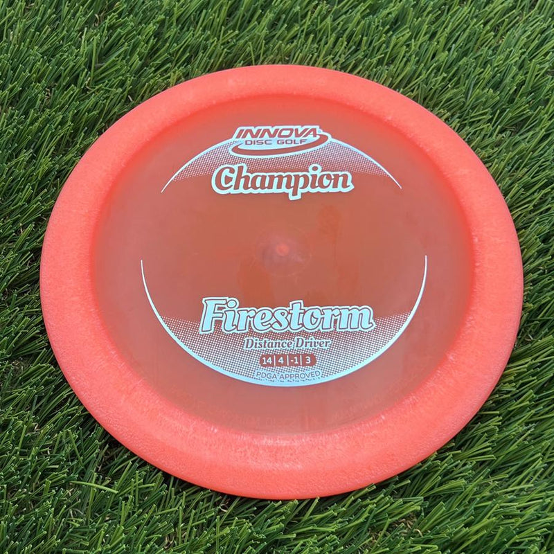 Innova Champion Firestorm with Circle Fade Stock Stamp- 149.67 Orange
