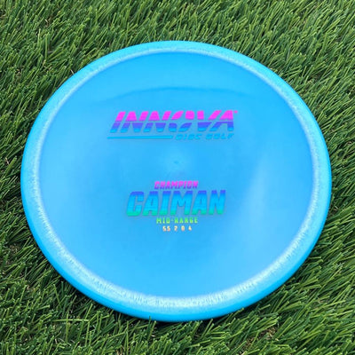 Innova Champion Caiman with Burst Logo Stock Stamp- 172.91 Blue