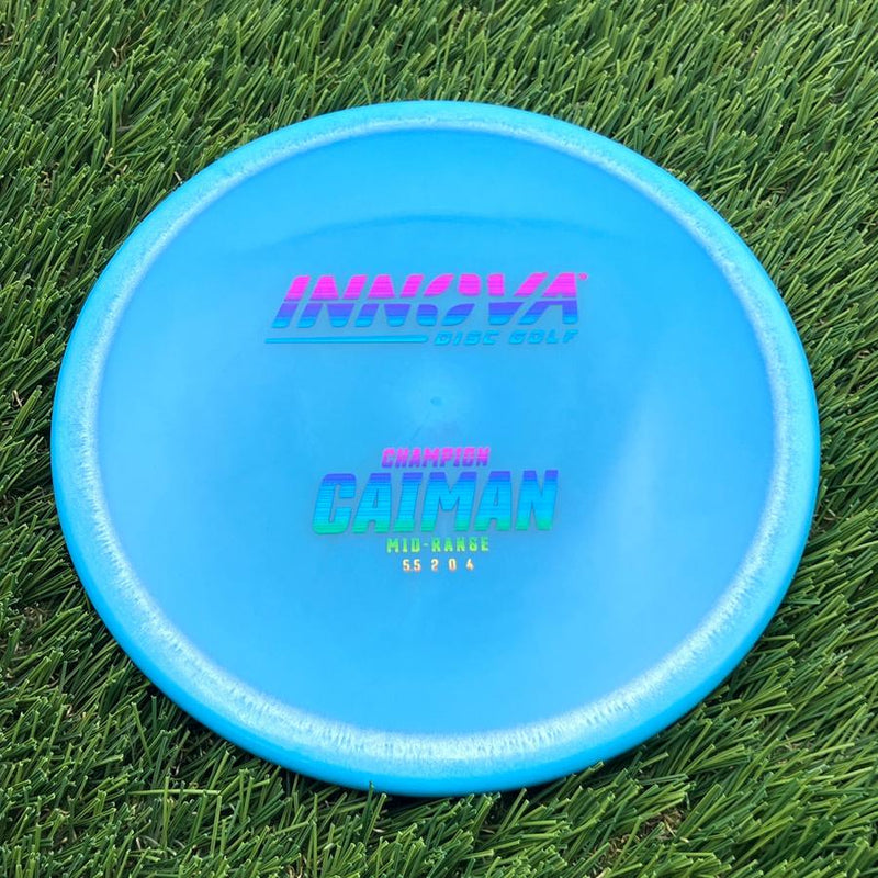 Innova Champion Caiman with Burst Logo Stock Stamp- 172.91 Blue
