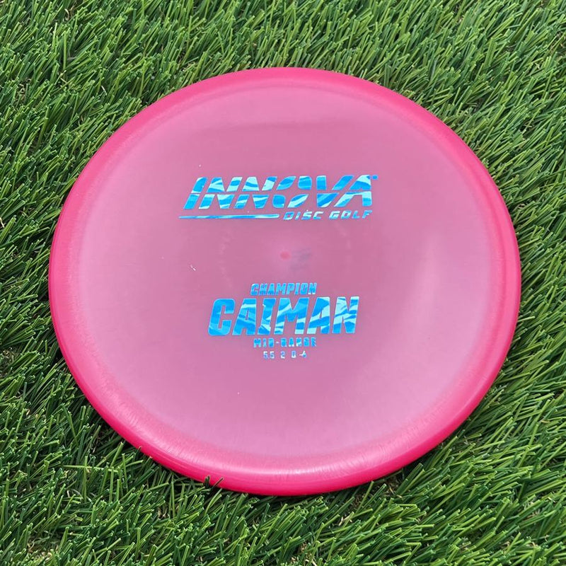 Innova Champion Caiman with Burst Logo Stock Stamp- 168.28 Red
