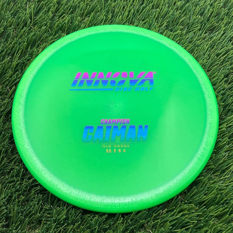 Innova Champion Caiman with Burst Logo Stock Stamp- 169.36 Green