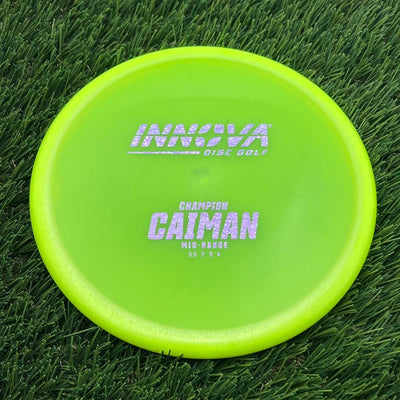 Innova Champion Caiman with Burst Logo Stock Stamp- 169.33 Yellow