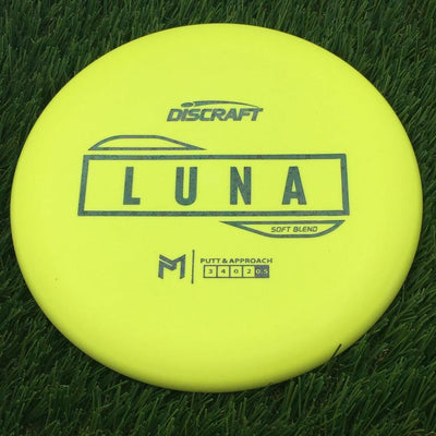 Discraft Putter Line Soft Luna with PM Logo Stock Stamp Stamp- 167.55 Yellow