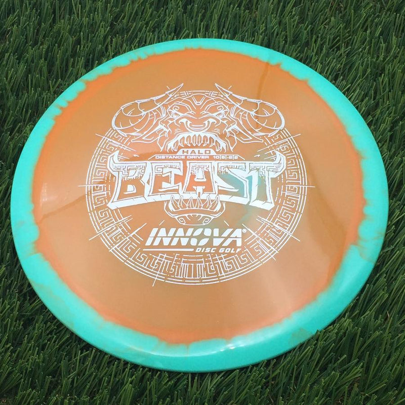 Innova Halo Star Beast with Burst Logo Stock Stamp- 167 Orange