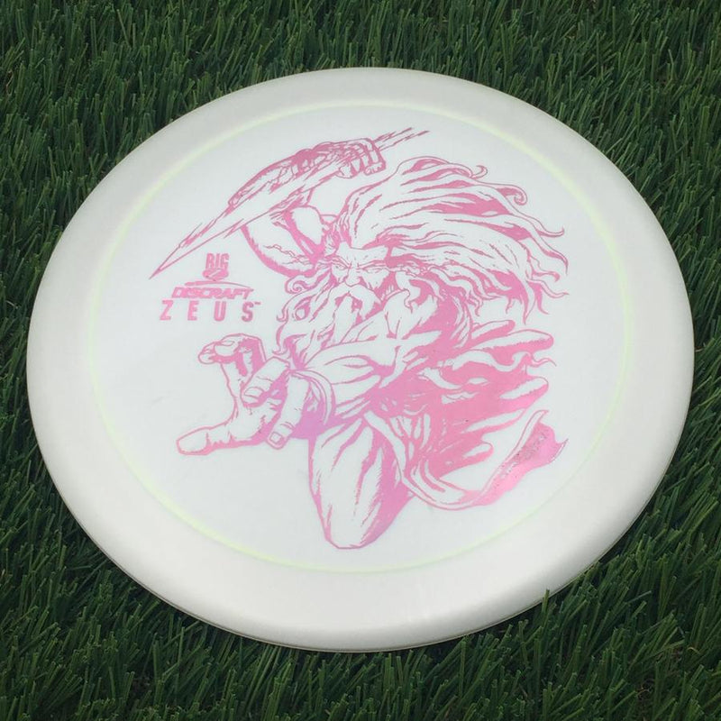 Discraft Big Z Collection Zeus with Big Z Stock Stamp with Inside Rim Embossed PM Paul McBeth Stamp- 174.39 Grey