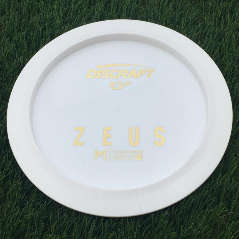 Discraft ESP Zeus with Dye Line Blank Top Bottom Stamp- 175.35 White