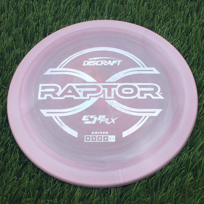 Discraft ESP FLX Raptor with New Stock Font for 2024 Stamp- 173.29 Purple