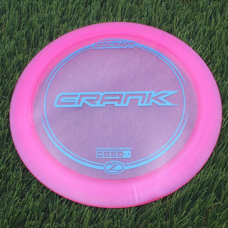 Discraft Elite Z Crank with Stock Stamp with Flight Numbers Stamp- 168.56 Pink