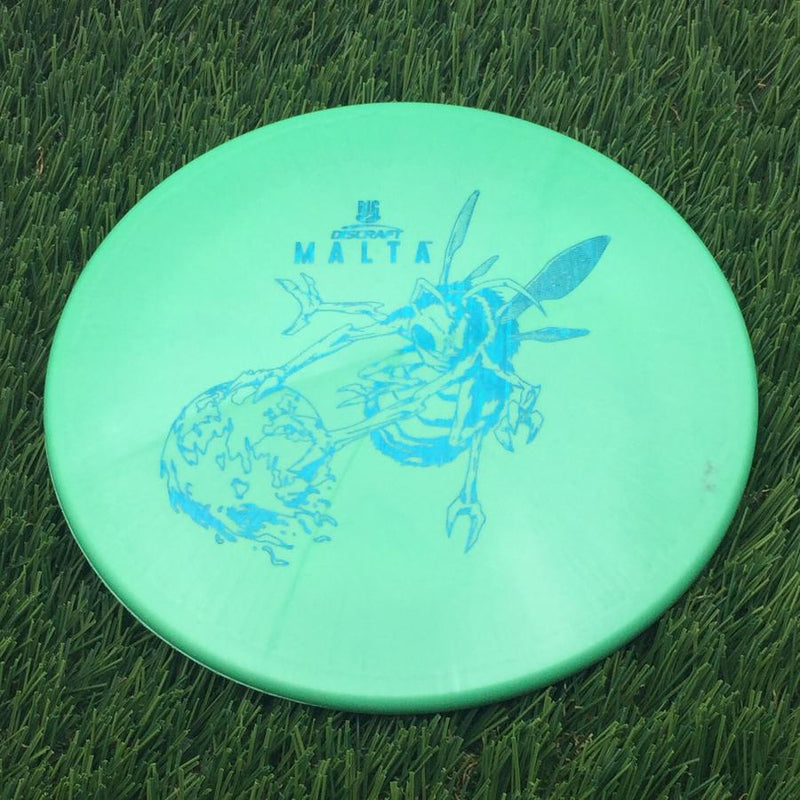 Discraft Big Z Collection Malta with Big Z Stock Stamp with Inside Rim Embossed PM Paul McBeth Stamp- 176.3 Green