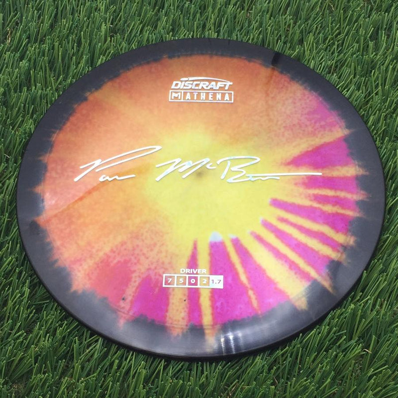 Discraft Elite Z Fly-Dyed Athena with Paul McBeth Large Signature Stamp- 176.29 Dyed