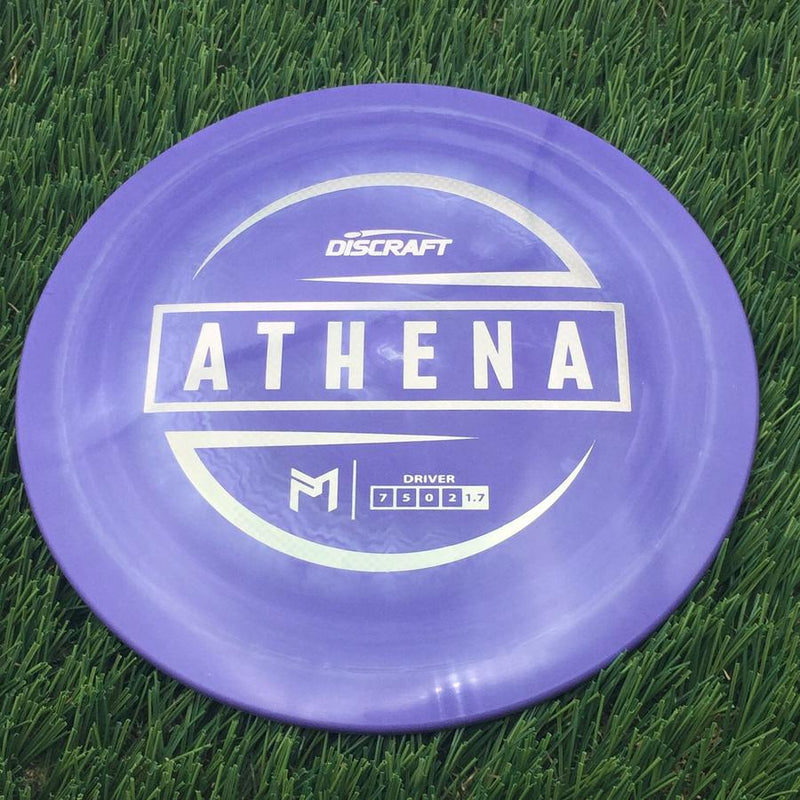 Discraft ESP Athena with PM Logo Stock Stamp Stamp- 173.02 Purple
