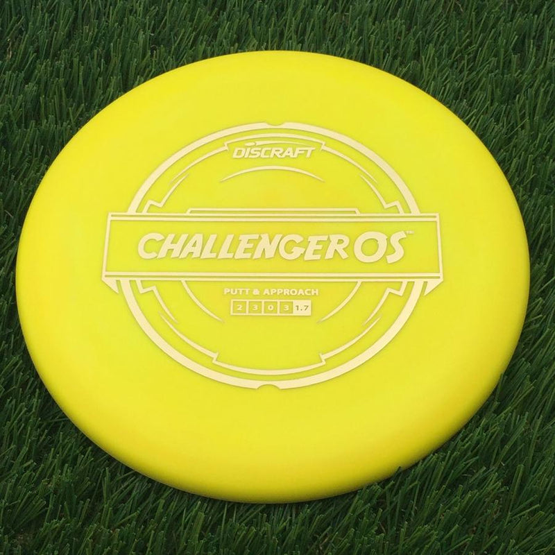 Discraft Putter Line Hard Challenger OS- 172.21 Yellow