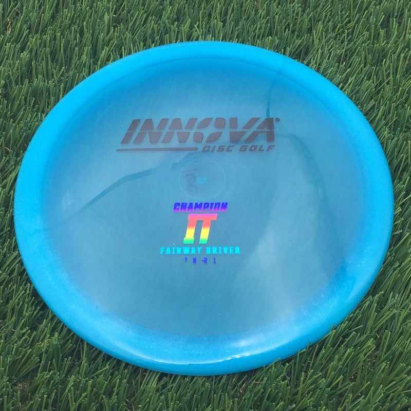Innova Champion TL with Burst Logo Stock Stamp- 161.03 Blue