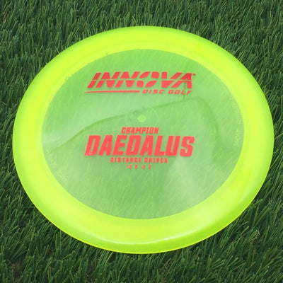 Innova Champion Daedalus with Burst Logo Stock Stamp- 171.71 Yellow