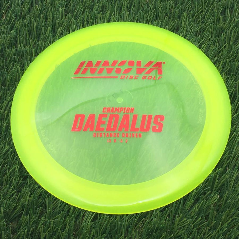 Innova Champion Daedalus with Burst Logo Stock Stamp- 171.71 Yellow