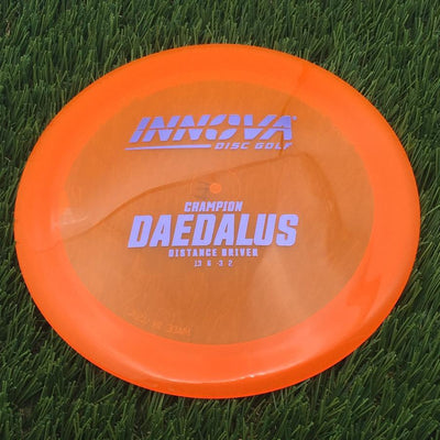 Innova Champion Daedalus with Burst Logo Stock Stamp- 172.55 Orange