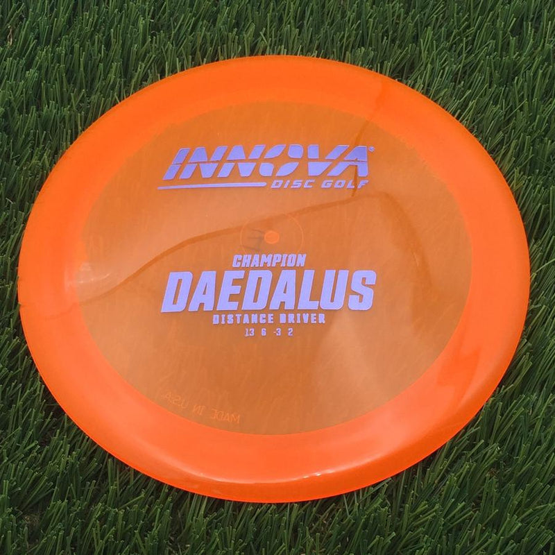 Innova Champion Daedalus with Burst Logo Stock Stamp- 172.55 Orange