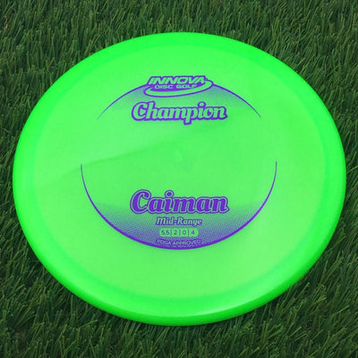 Innova Champion Caiman with Circle Fade Stock Stamp- 163.85 Green