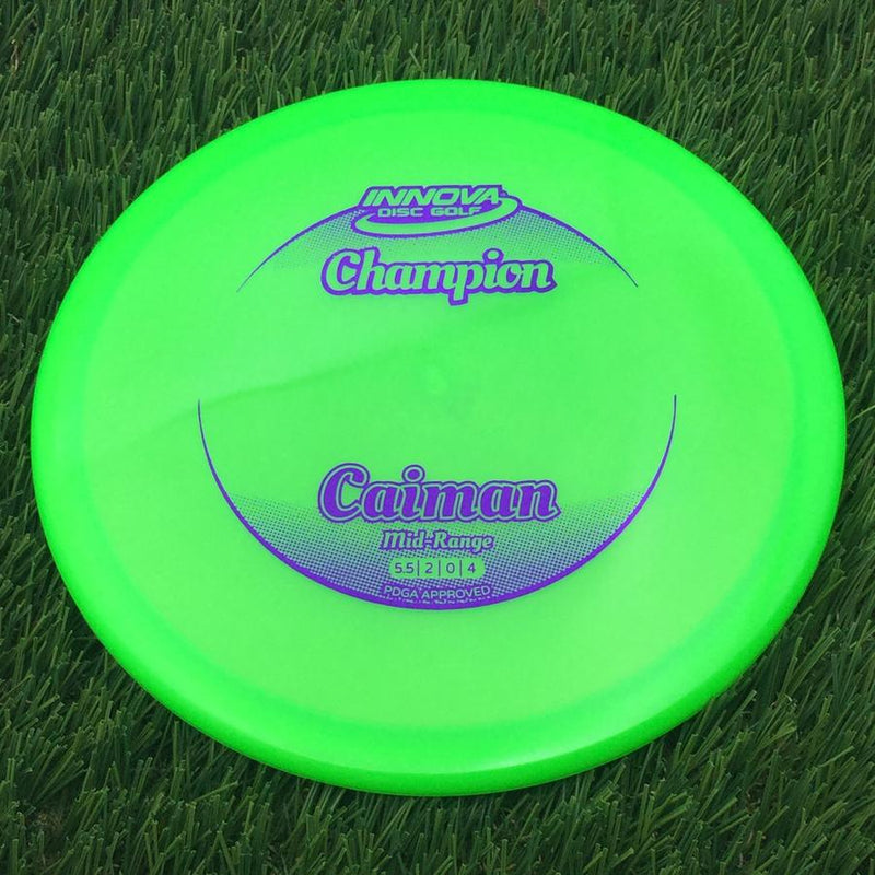 Innova Champion Caiman with Circle Fade Stock Stamp- 163.85 Green