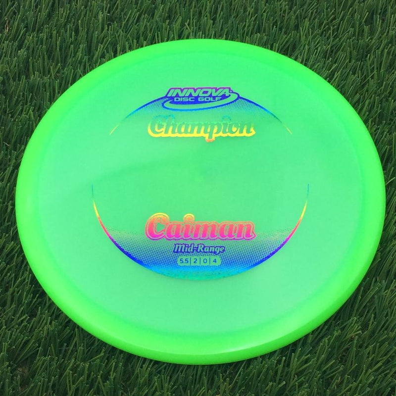 Innova Champion Caiman with Circle Fade Stock Stamp- 175.94 Green