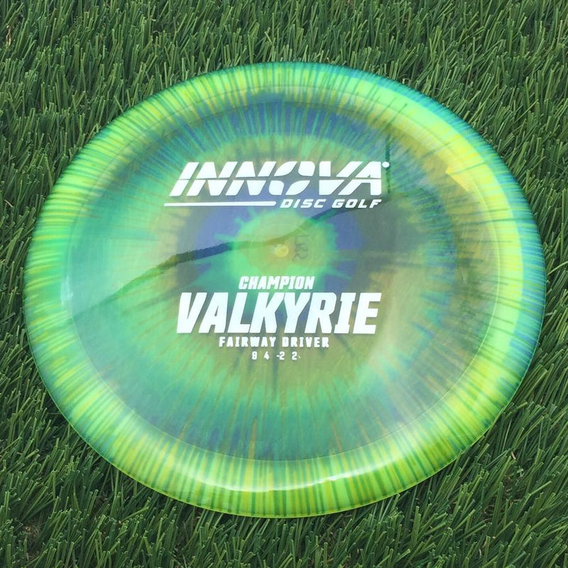 Innova Champion I-Dye Valkyrie with Burst Logo Stock Stamp- 175.9 Dyed