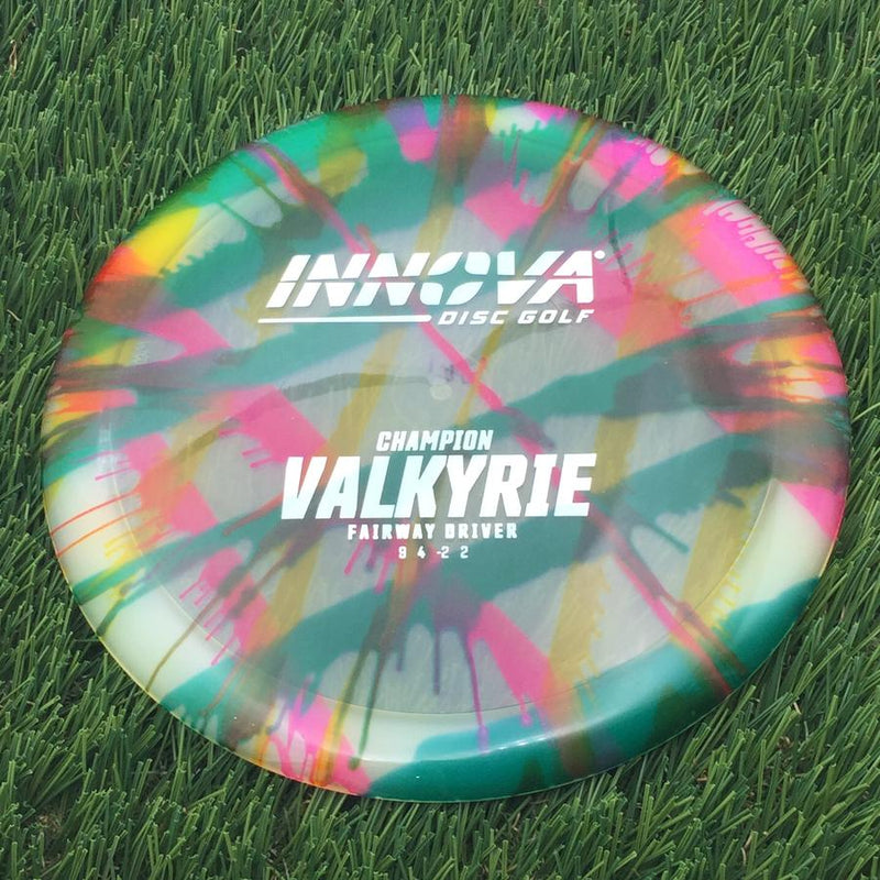 Innova Champion I-Dye Valkyrie with Burst Logo Stock Stamp- 170.56 Dyed