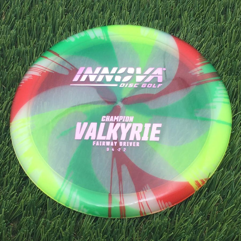 Innova Champion I-Dye Valkyrie with Burst Logo Stock Stamp- 170.75 Dyed