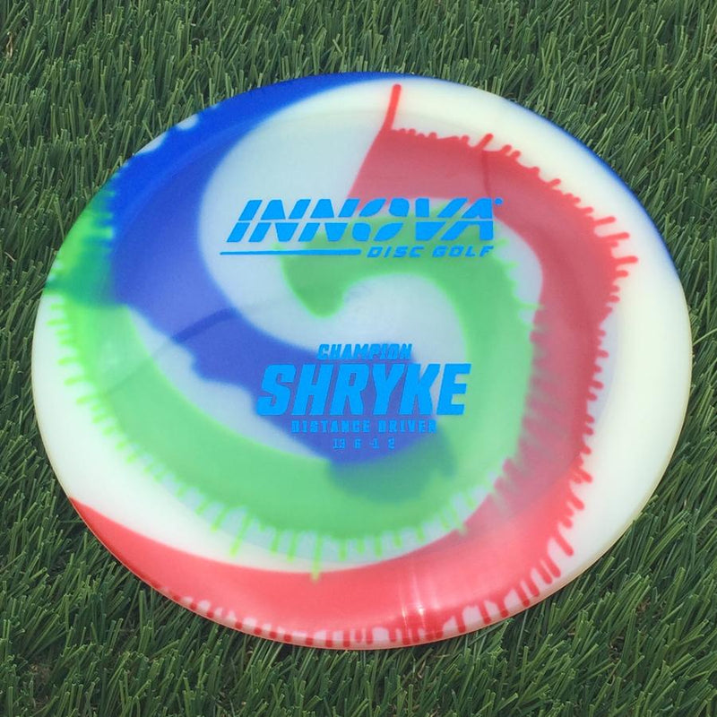 Innova Champion I-Dye Champion Shryke with Burst Logo Stock Stamp- 173.72 Dyed