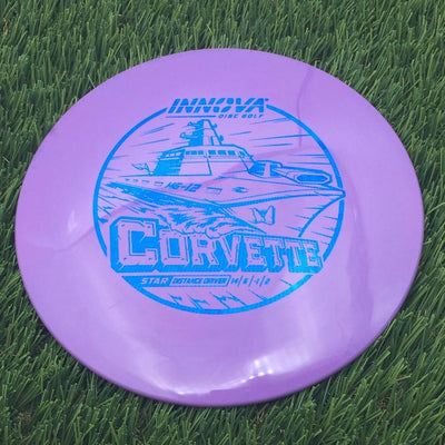 Innova Star Corvette with Burst Logo Stock Stamp- 172.14 Purple