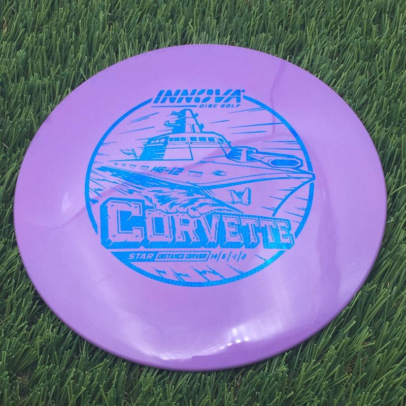 Innova Star Corvette with Burst Logo Stock Stamp- 172.14 Purple