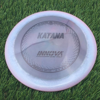 Innova Champion Blizzard Katana with Burst Logo Stock Stamp- 158.63 Purple
