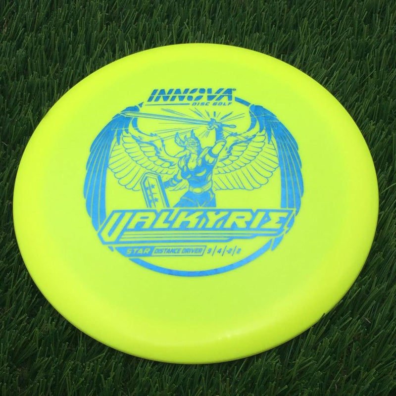 Innova Star Valkyrie with Burst Logo Stock Stamp- 175.54 Yellow