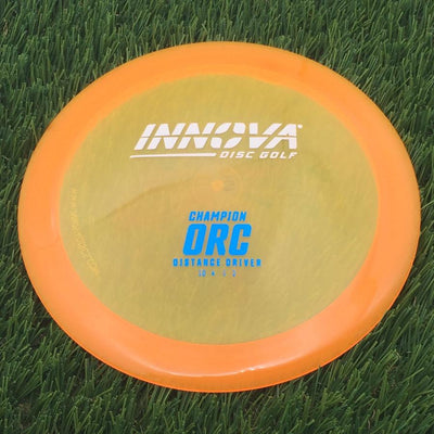 Innova Champion Orc with Burst Logo Stock Stamp- 169.5 Orange