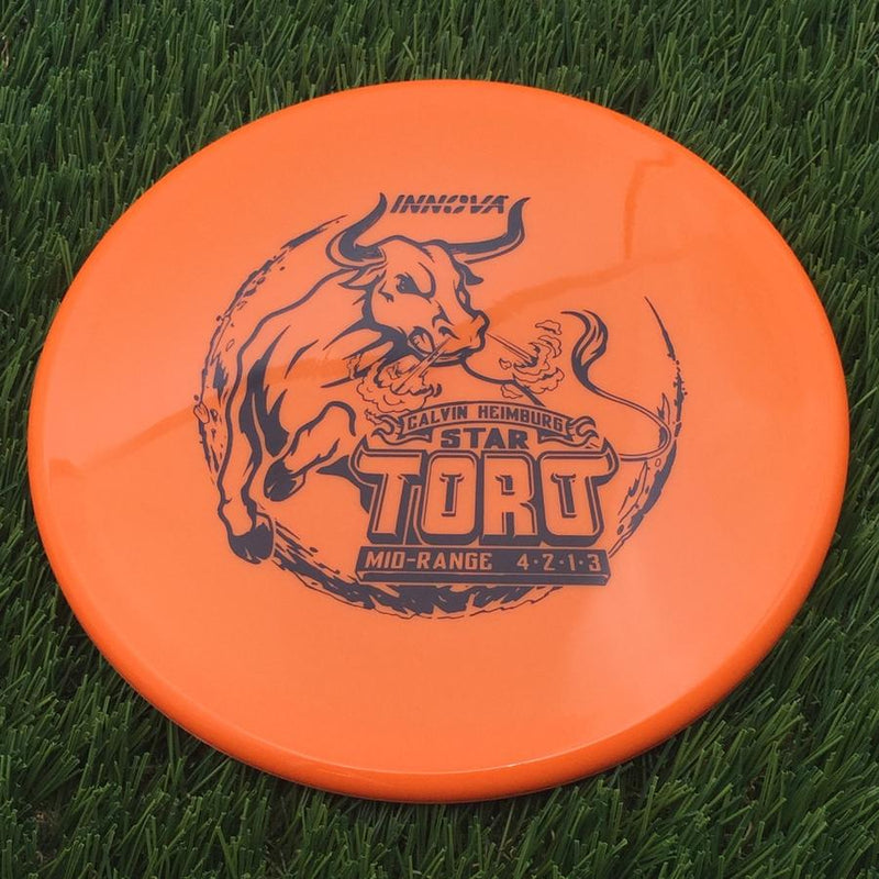 Innova Star Toro with Calvin Heimburg Signature Series Stamp- 174.77 Orange