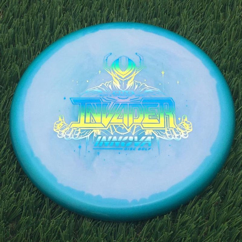 Innova Halo Star Invader with Burst Logo Stock Stamp- 168.32 Blue