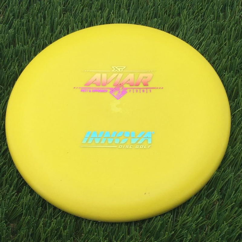 Innova XT Aviar Putter with Burst Logo Stock Stamp- 174.46 Yellow