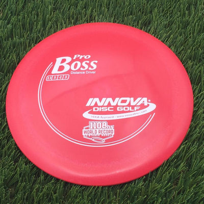 Innova Pro Boss with 1108 Feet World Record Distance Model Stamp- 168.78 Red