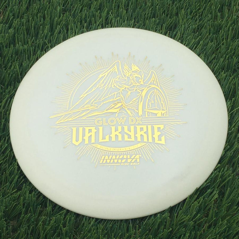 Innova DX Glow Valkyrie with Burst Logo Stock Character Stamp- 165.19 Glow