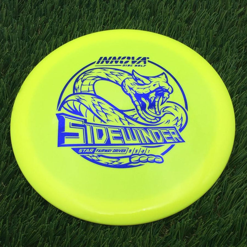 Innova Star Sidewinder with Burst Logo Stock Stamp- 159.01 Yellow