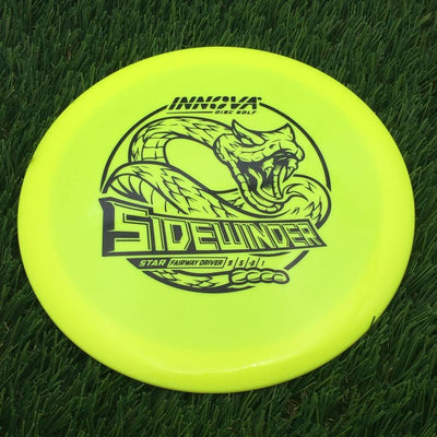 Innova Star Sidewinder with Burst Logo Stock Stamp- 159.09 Yellow