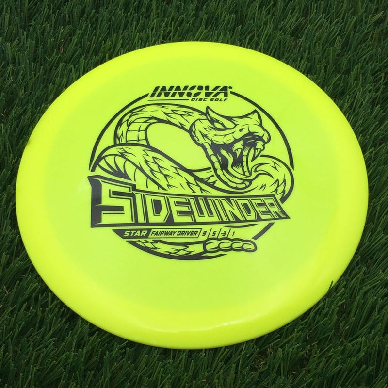 Innova Star Sidewinder with Burst Logo Stock Stamp- 159.09 Yellow
