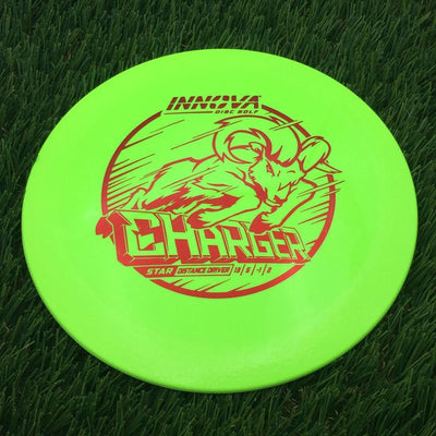 Innova Star Charger with Burst Logo Stock Stamp- 150.29 Yellow